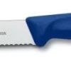 Victorinox SwissClassic Tomaten- Und Wurstmesser Mit Wellenschliff, 11 Cm, Blau 7